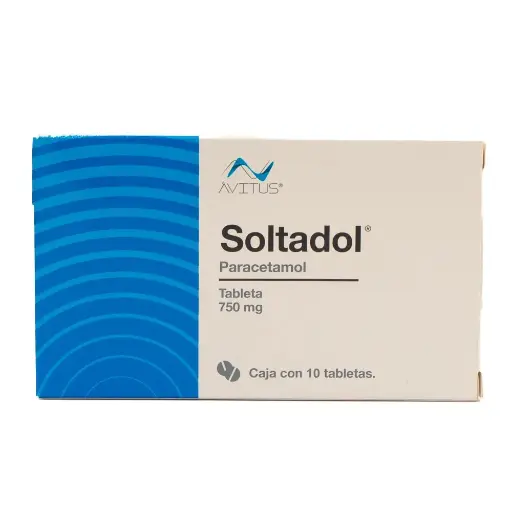 SOLTADOL 750MG TABLETAS C/10 (GI)