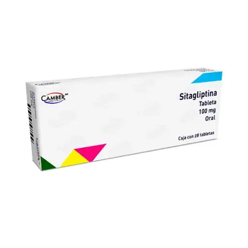SITAGLIPTINA CAMBER 100MG TAB C/28 (GI)