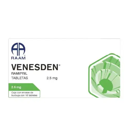 VENESDEN 2.5MG TABLETAS C/16 (GI)