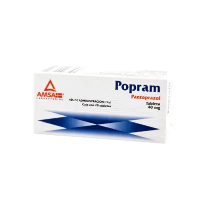 POPRAM 40MG TABLETAS C/28 (GI)