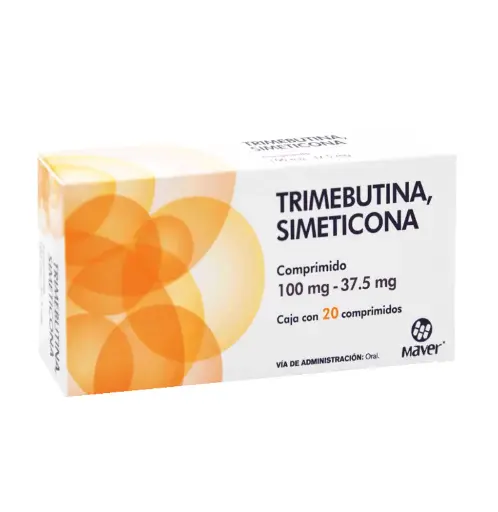 TRIMEBUT/SIMET MAVER 100/37.5MG CPR C/20 (GI)