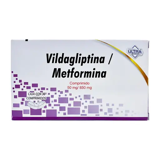 VILDAGLIPTINA/METFORMINA ULTRA 50/850MG CPR C/30 (GI)