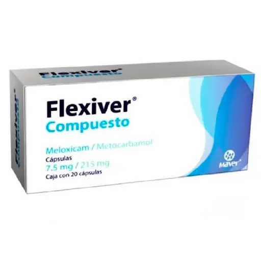 FLEXIVER COMPUESTO 7.5/215MG CAPSULAS C/20 (GI)