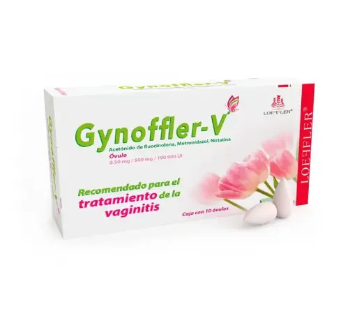 GYNOFFLER-V 0.5/500MG/100000U OVULOS C/10 (GI)