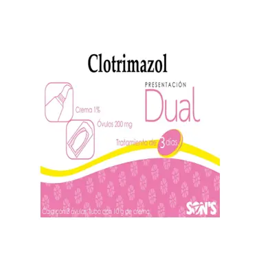 CLOTRIMAZOL DUAL OVULOS Y CREMA 1% (GI)