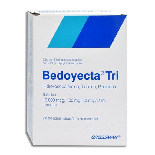 [vitaminas] BEDOYECTA TRI AMPULA C/5