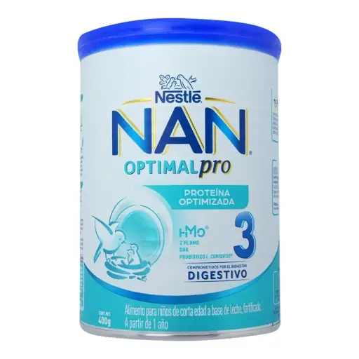LECHE NAN 3 OPTIPRO 400G