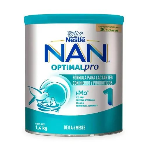 LECHE NAN 1 OPTIMALPRO 0-6M 1.4KG