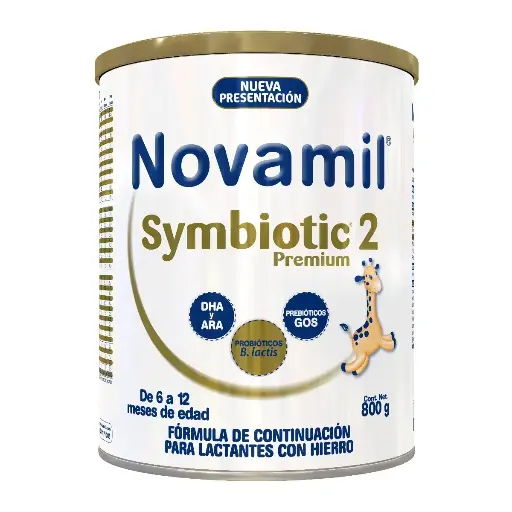 LECHE NOVAMIL SYMBIOTIC 2 PREMIUM 800G