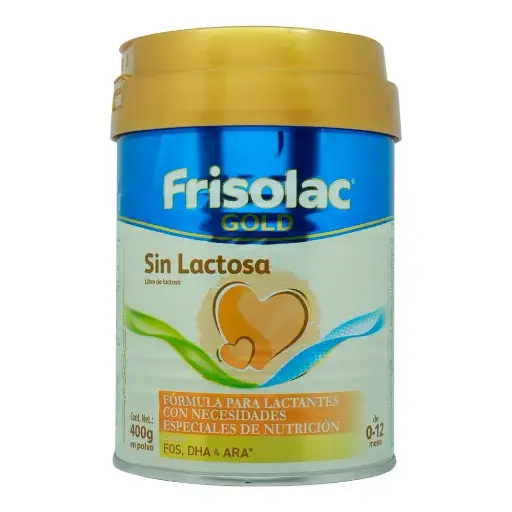 LECHE FRISOLAC GOLD SIN-LACT 400G