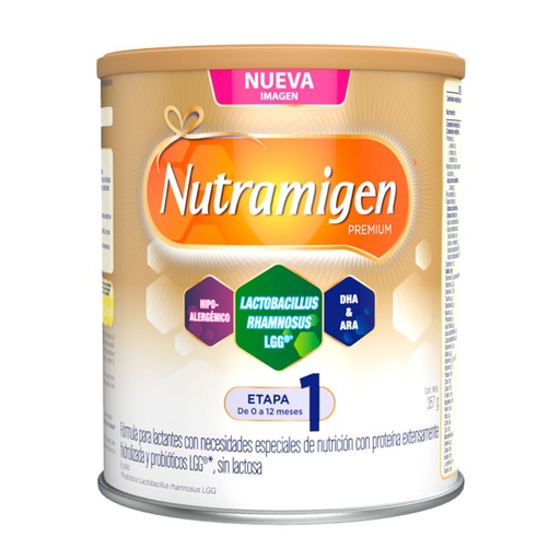 LECHE NUTRAMIGEN 0-12MESES 357G