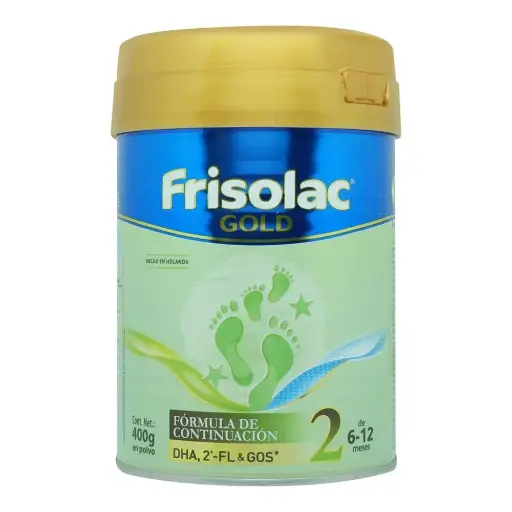 LECHE FRISOLAC GOLD 2 6-12M 400G