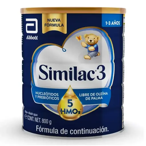 LECHE SIMILAC 3 1-3A 800G