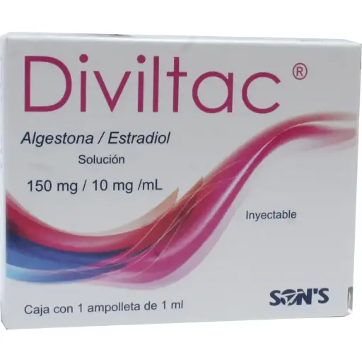 DIVILTAC 150/10MG INYECTABLE C/1