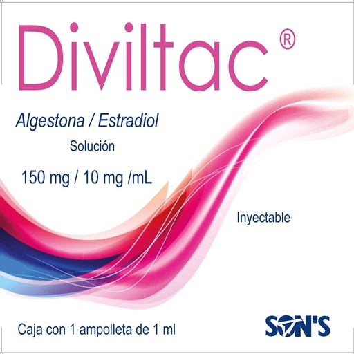 DIVILTAC 150/10MG INYECTABLE C/1