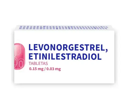 LEVON/ETINIL PERRIGO 0.15/0.03MG TABLETAS C/28 (GI)
