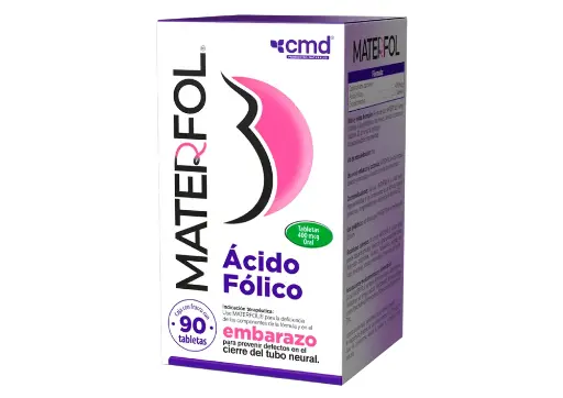 MATERFOL TABLETAS C/90 (GI)