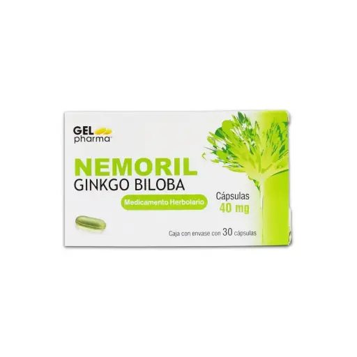 NEMORIL GINKGO BILOBA CAPSULAS C/30 (GI)
