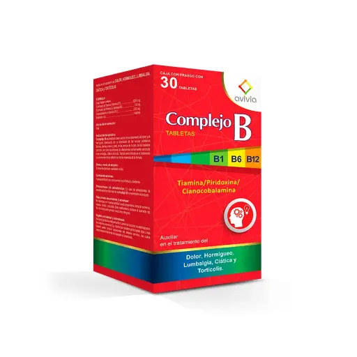 COMPLEJO B AVIVIA TABLETAS C/30 (GI)