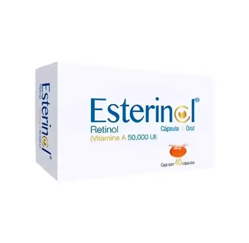 ESTERINOL 50.000UI CAPSULAS C/40 (GI)