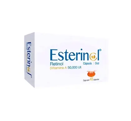 ESTERINOL 50.000UI CAPSULAS C/40 (GI)