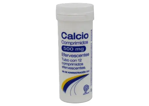 CALCIO PSICOFARMA 500MG COMPRIMIDOS EFERV C/12 (GI)