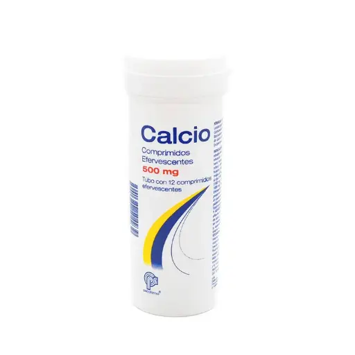 CALCIO PSICOFARMA 500MG COMPRIMIDOS EFERV C/12 (GI)