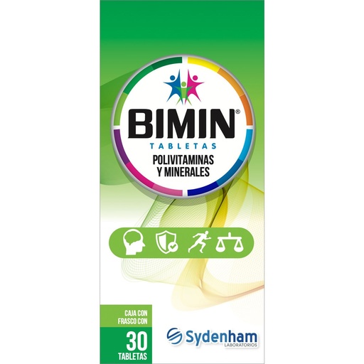 BIMIN TABLETAS C/30