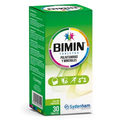 BIMIN TABLETAS C/30