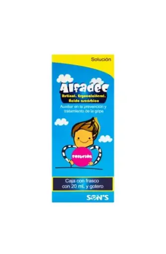 ALFADEC SOLUCION INFANTIL 20ML (GI)