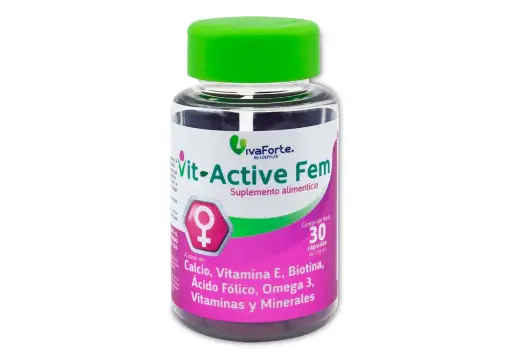 VIT ACTIVE FEM CAPSULAS C/30 (GI) *