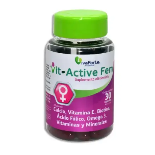 VIT ACTIVE FEM CAPSULAS C/30 (GI) *
