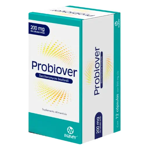 PROBIOVER 200MG CAPSULAS C/12 (GI)