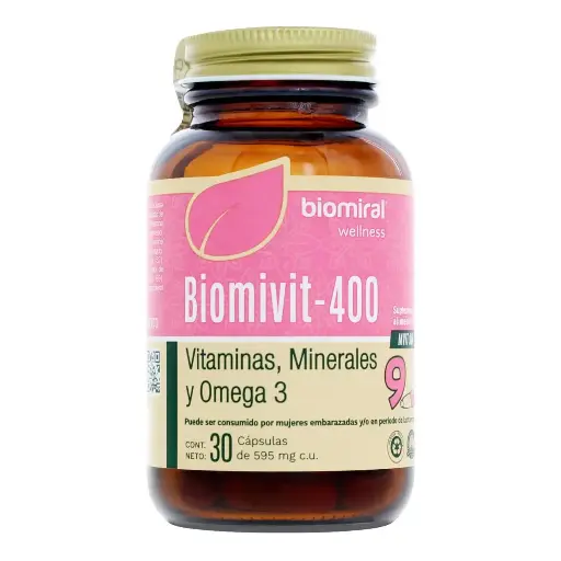 BIOMIVIT-400 CAPSULAS C/30 (GI)