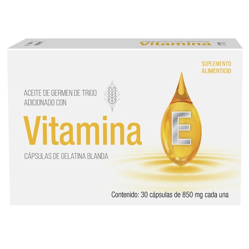 VITAMINA E 850MG CAPSULAS C/30 (GI)