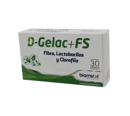 D-GELACFS 495MG CAPSULAS C/30 (GI)