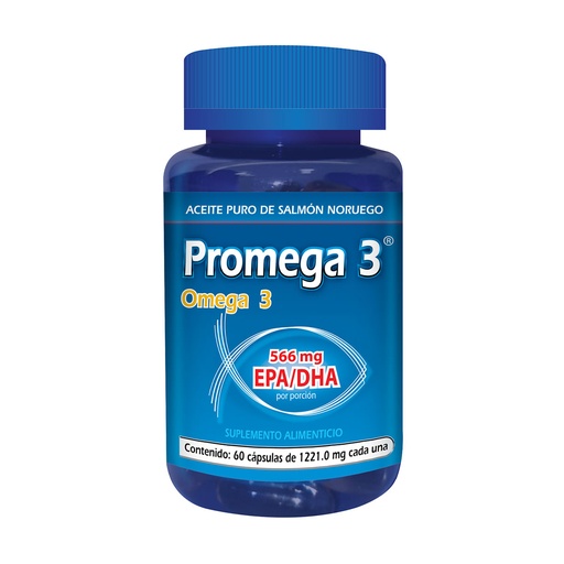 PROMEGA 3 566MG CAPSULAS C/60 (GI)