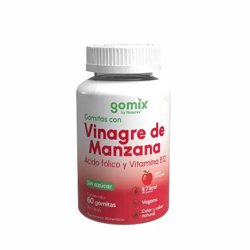 GOMIX VINAGRE DE MANZANA GOMITAS C/60 *