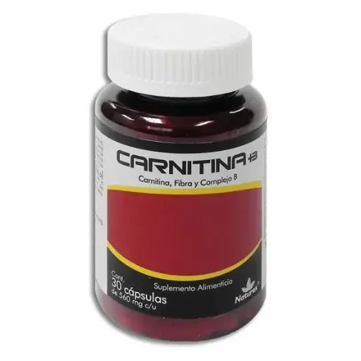 CARNITINA NATUREX 500MG CAPSULAS C/30 (GI)