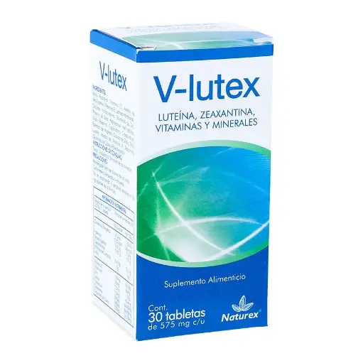 V-LUTEX 575MG TABLETAS C/30 (GI)