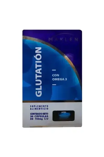 GLUTATION CON OMEGA MAKLEN CAPSULAS C/30 *