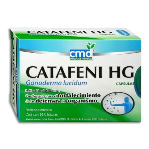 CATAFENI HG 250MG CAPSULAS C/30 (GI)