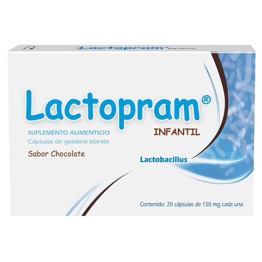 LACTOPRAM INFANTIL CAPSULAS C/20 (GI)