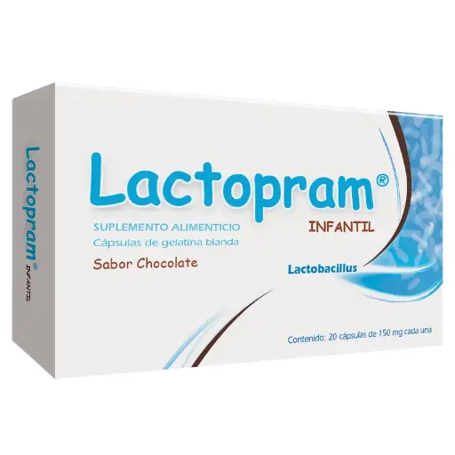 LACTOPRAM INFANTIL CAPSULAS C/20 (GI)
