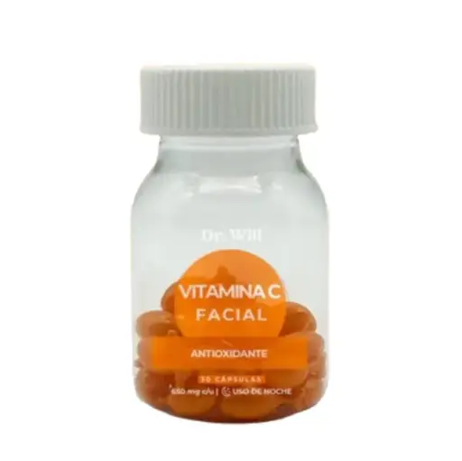 FACIAL VITAMINA C DR WILL 500MG CAPS C/30 * (GI)