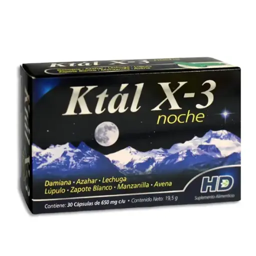KTAL X-3 NOCHE CAPSULAS C/30 (GI)