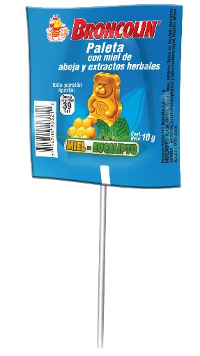 BRONCOLIN PALETA MIX C/1