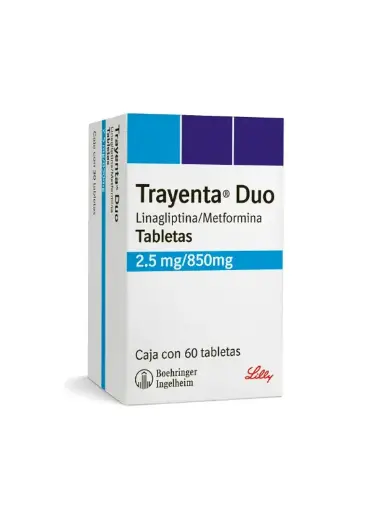 TRAYENTA DUO 2.5/850MG TABLETAS C/60