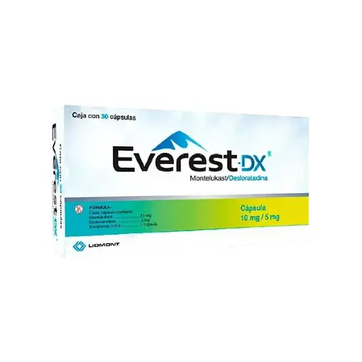 EVEREST DX 10/5MG CAPSULAS C/30