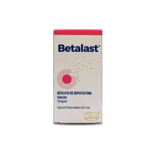 BETALAST OF 15 MG SOL GTS 5 ML
